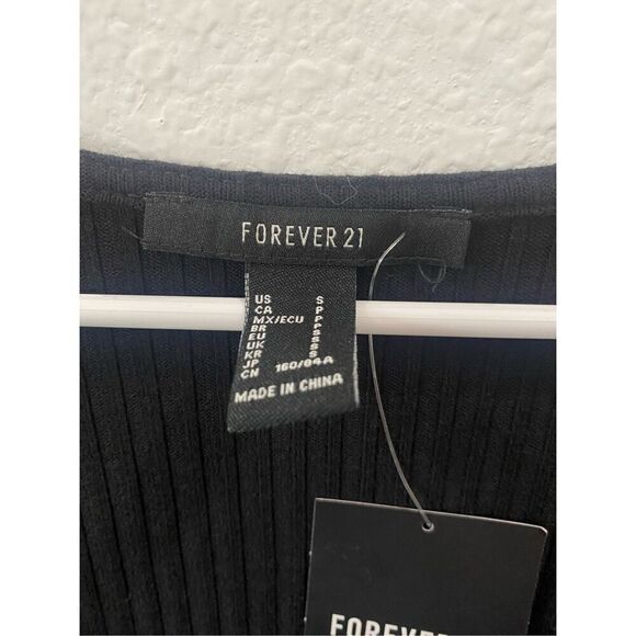 Forever 21 Nwt Black Cut Out Dress Size S - Picture 6 of 6